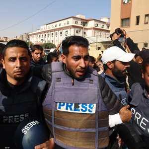 الصحفيون بغزة في خطر
