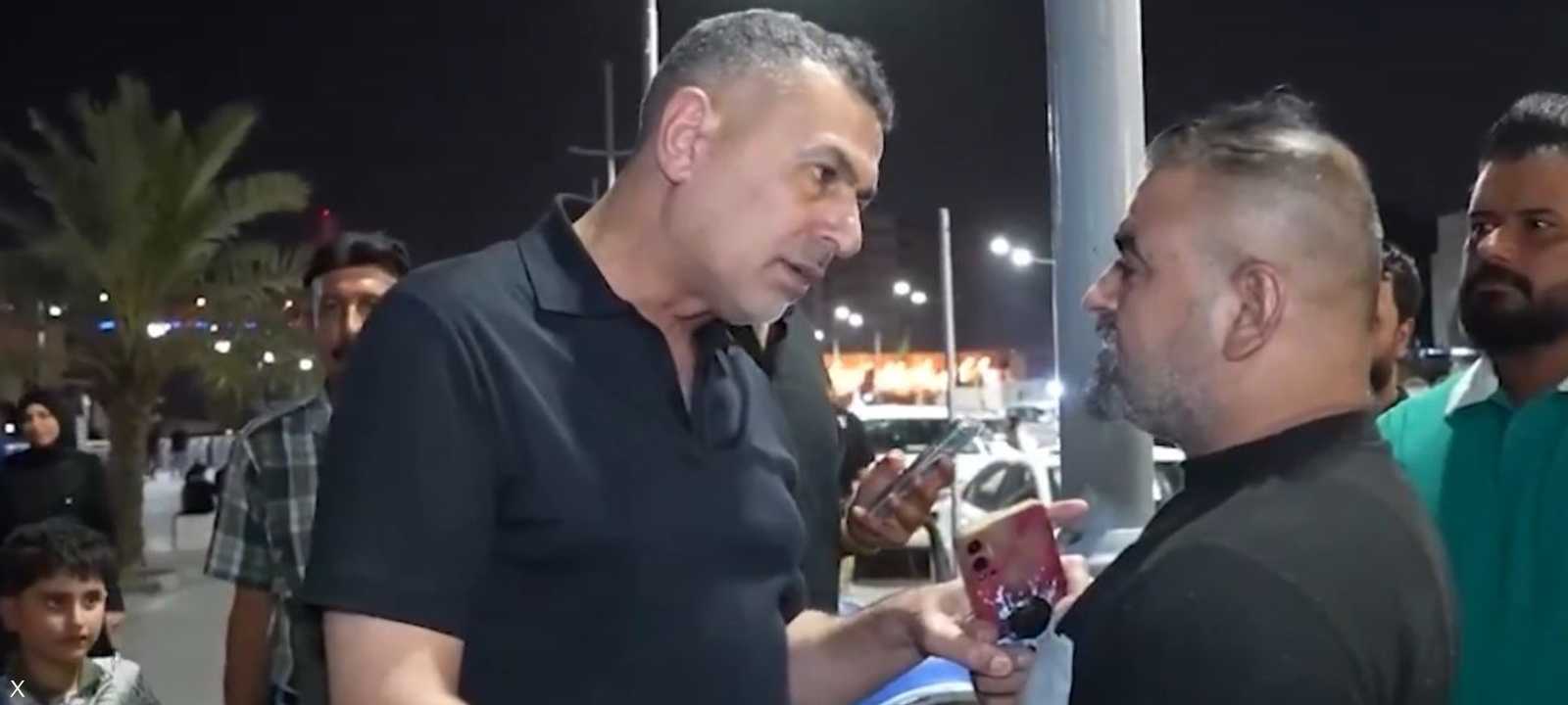 جانب من جدال العيداني مع المواطن