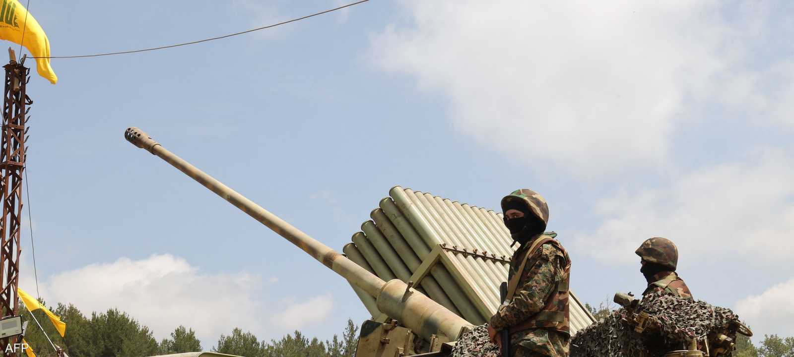 أرشيفية لمقاتلين من حزب الله اللبناني