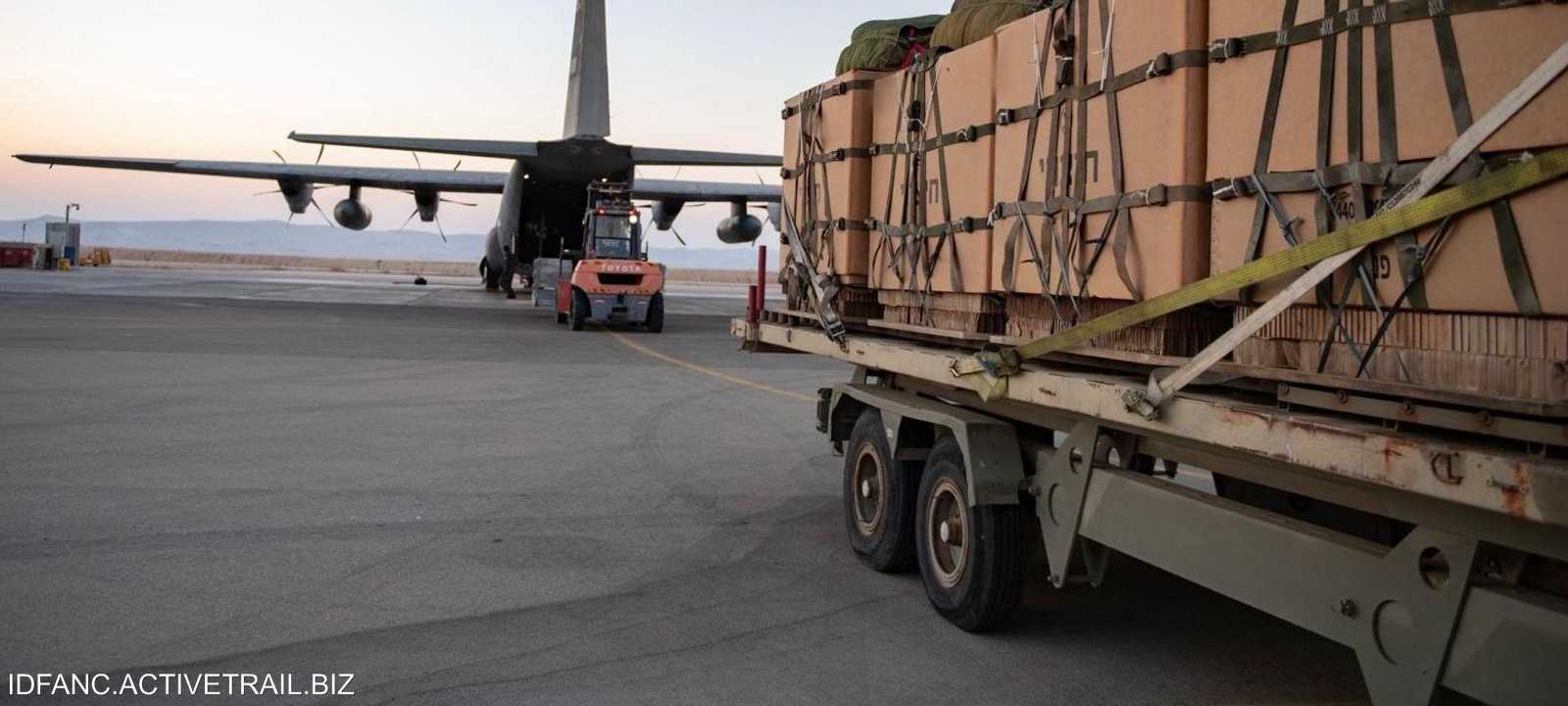 إسقاط جوي لمساعدات إنسانية على شمال قطاع غزة