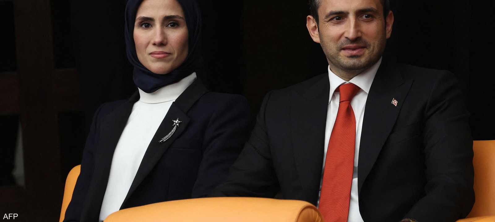 صهر أردوغان وزوجته سمية