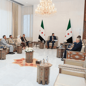 الشرع تسلم نسخة نهائية من النظام الانتخابي المؤقت