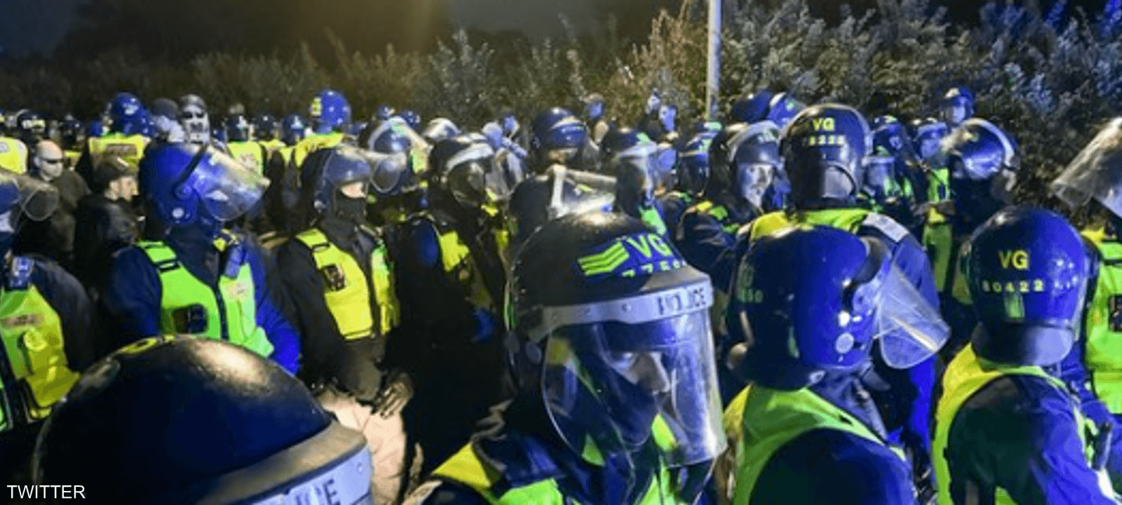 حضور أمني مكثف رافق تنظيم التظاهرات