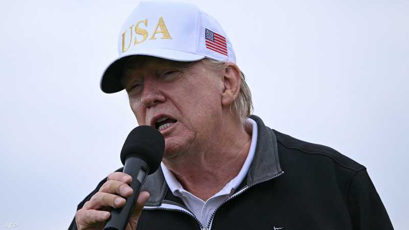 الرئيس الأميركي دونالد ترامب