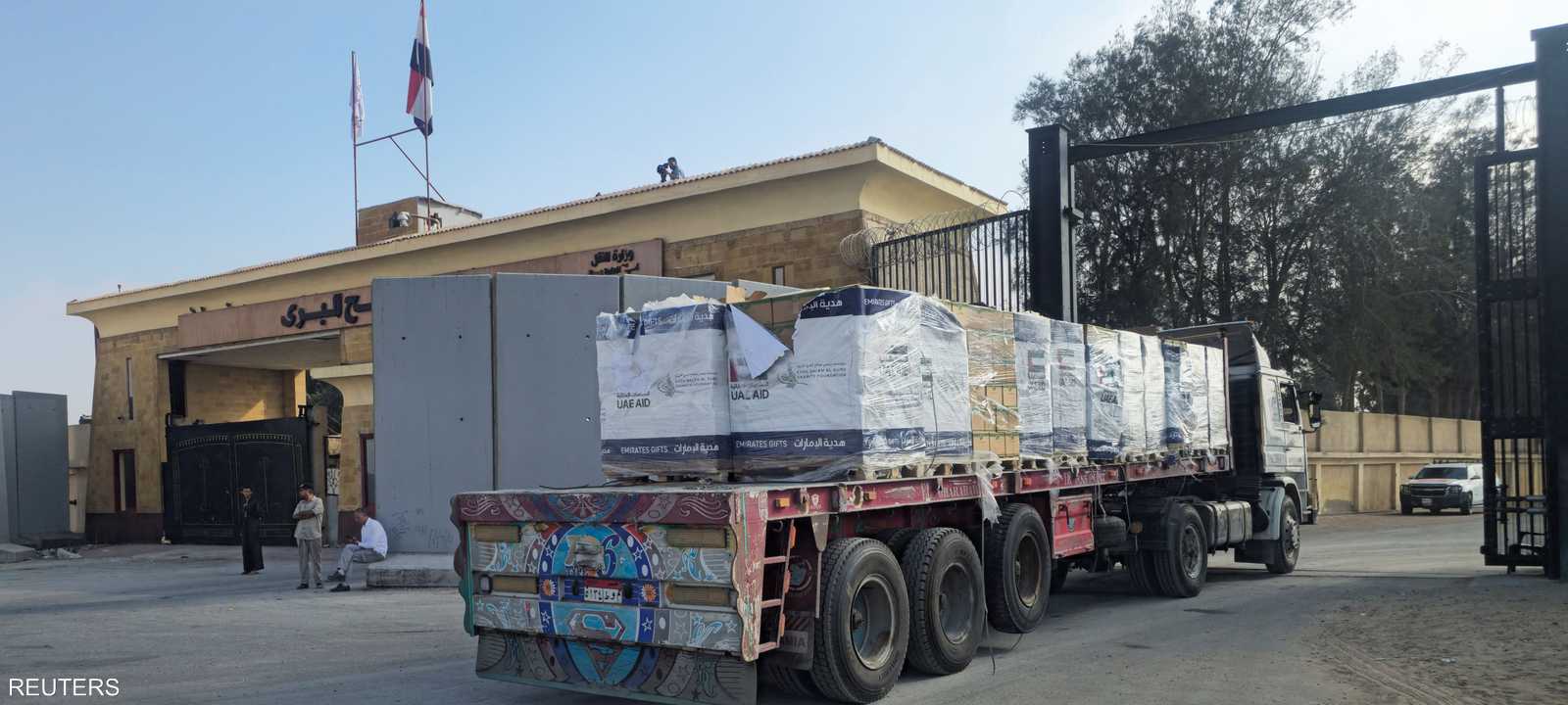 معبر رفح من الجانب المصري