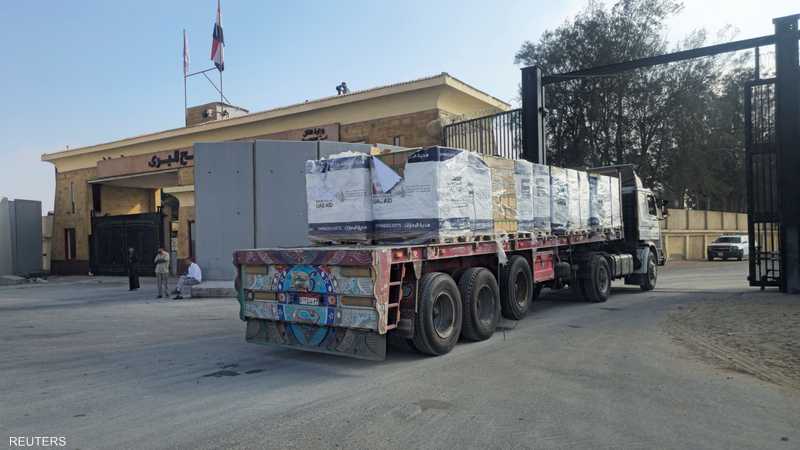 معبر رفح من الجانب المصري