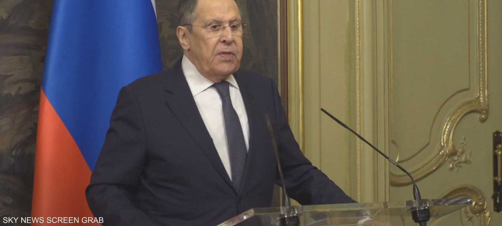 وزير الخارجية الروسي سيرغى لافروف