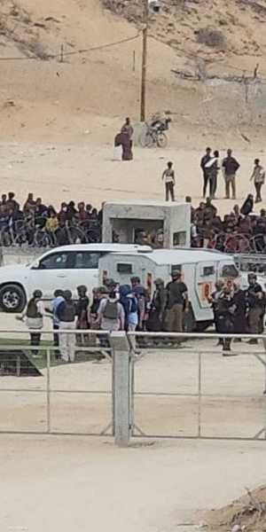 ويتكوف يصل مركز مساعدات في غزة