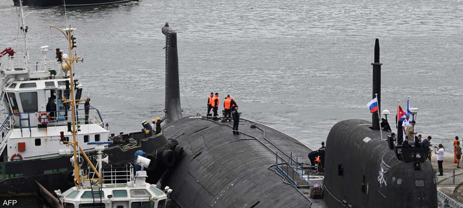 أرشيفية لغواصة نووية روسية