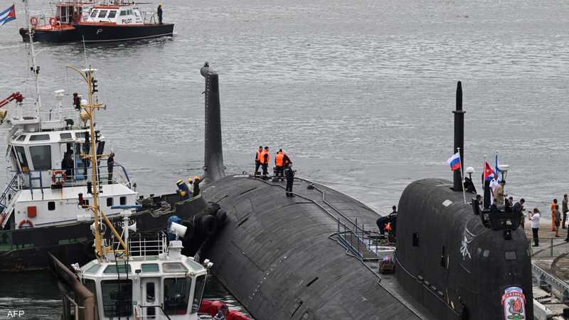 أرشيفية لغواصة نووية روسية