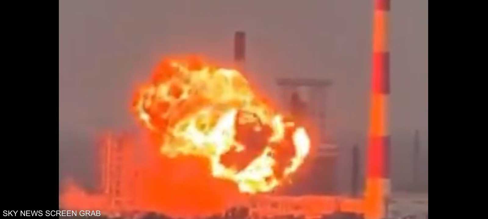 الضربة الأوكرانية على مصفاة نفط روسية