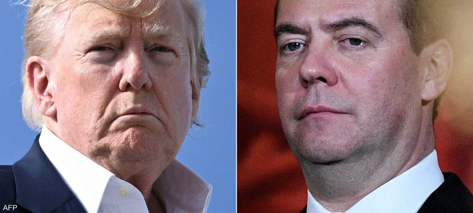 سجال حاد بين ميدفيدف وترامب