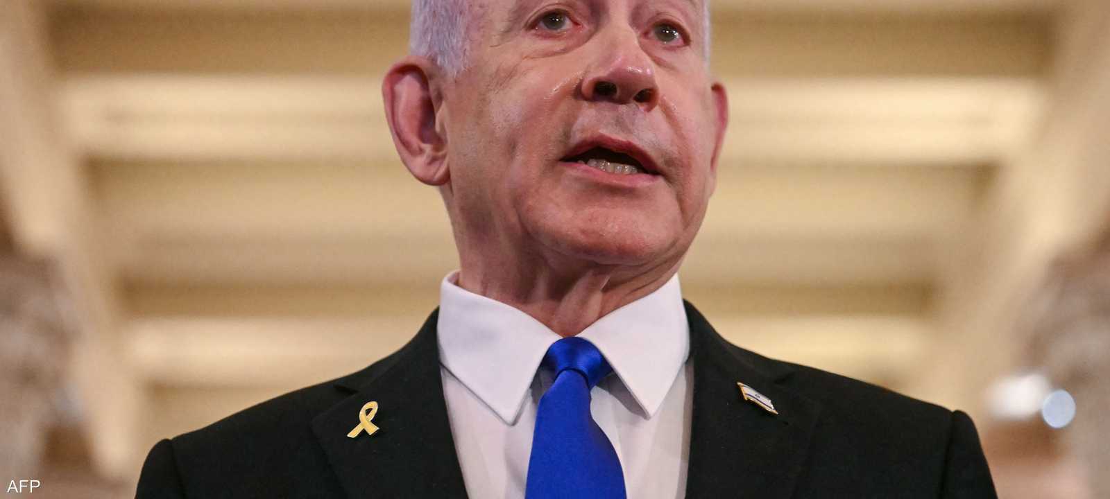 رئيس الوزراء الإسرائيلي بنيامين نتنياهو