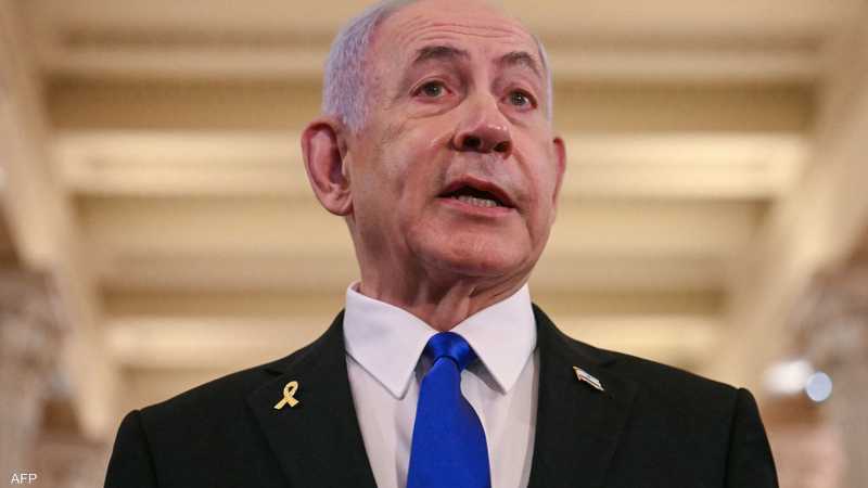 رئيس الوزراء الإسرائيلي بنيامين نتنياهو