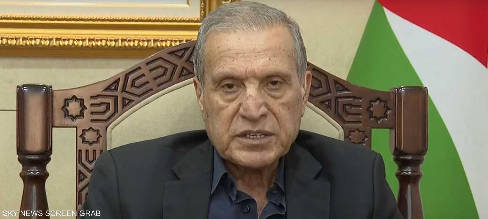 المتحدث باسم الرئاسة الفلسطينية نبيل أبو ردينة