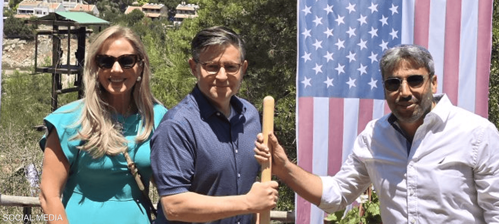 رئيس النواب الأميركي يزور مستوطنة بالضفة الغربية