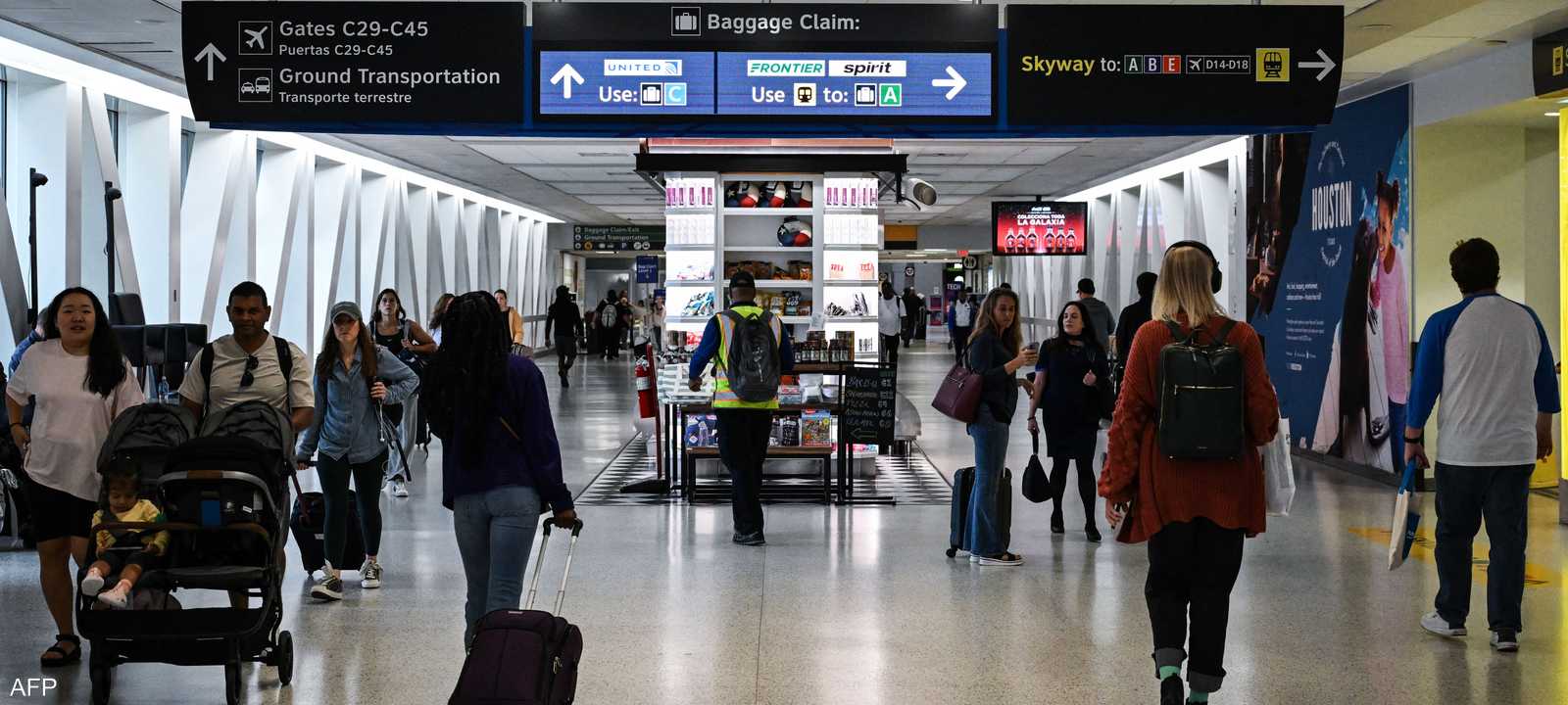 أرشيفية لمطار في الولايات المتحدة الأميركية