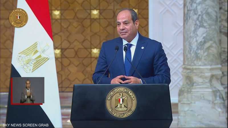 الرئيس المصري عبد الفتاح السيسي