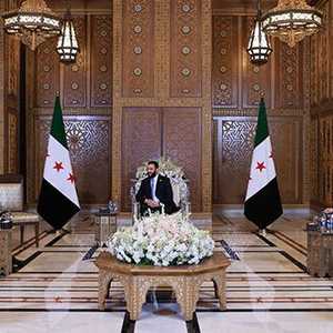 الشرع استقبل فيدان على رأس وفد تركي في دمشق
