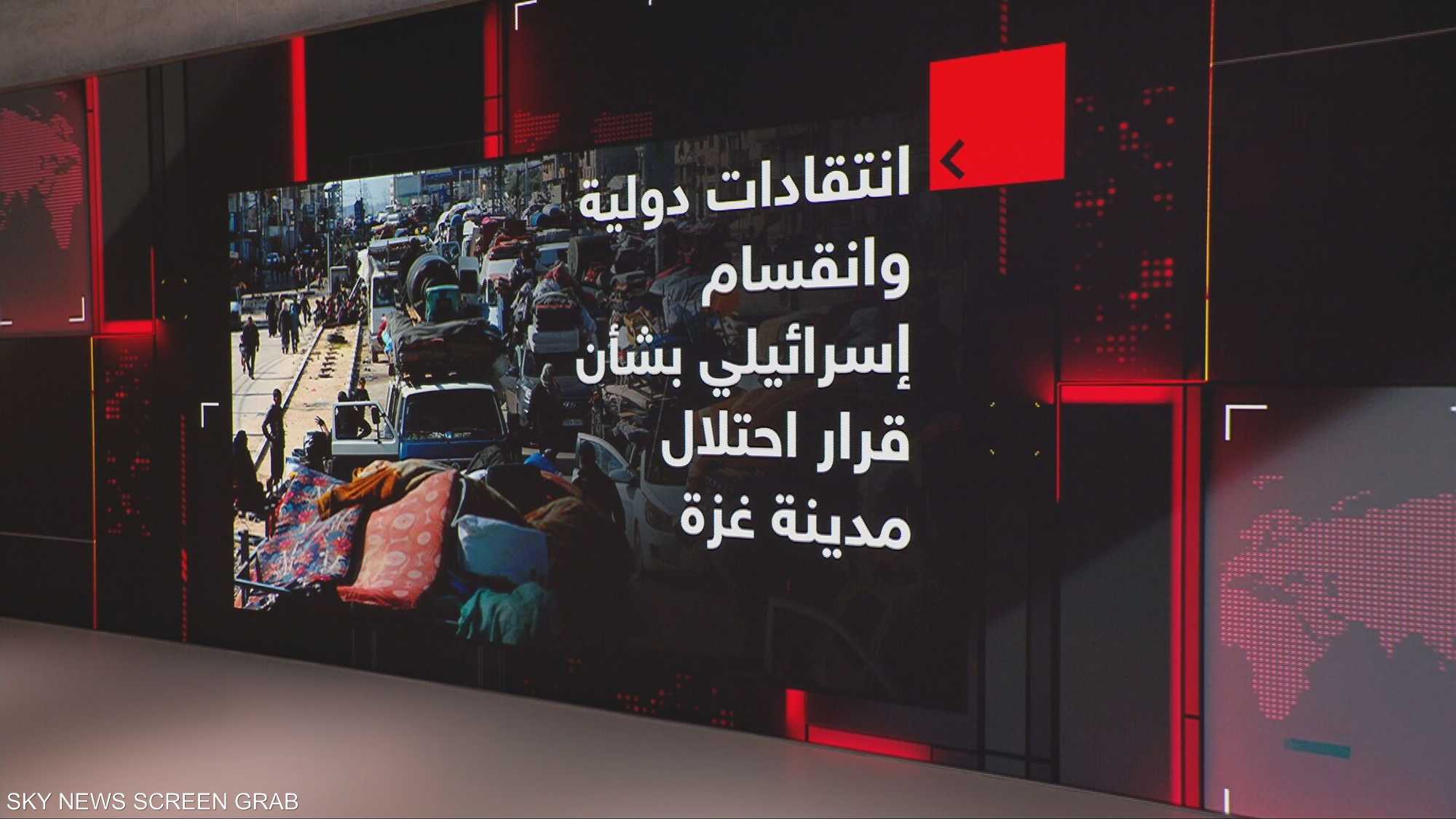 انتقادات دولية وانقسام إسرائيلي بشأن قرار احتلال مدينة غزة