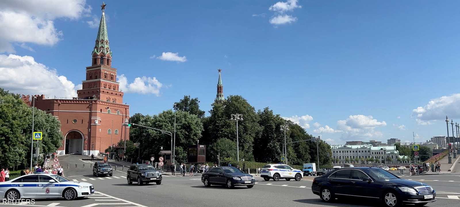 أرشيفية للعاصمة الروسية موسكو ومبنى الكرملين