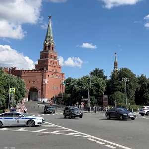 أرشيفية للعاصمة الروسية موسكو ومبنى الكرملين