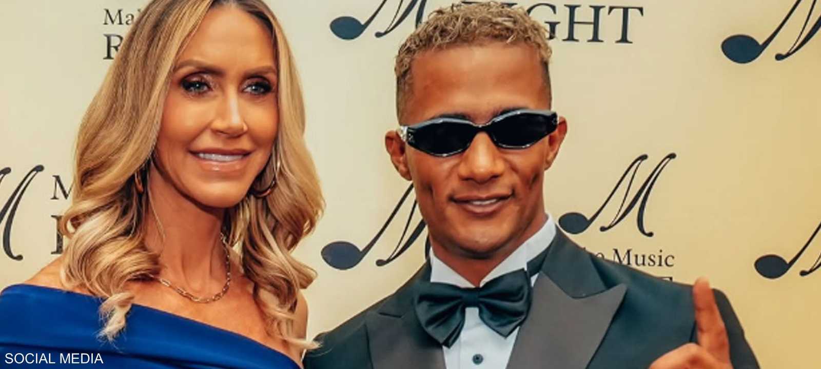 محمد رمضان ولارا ترامب