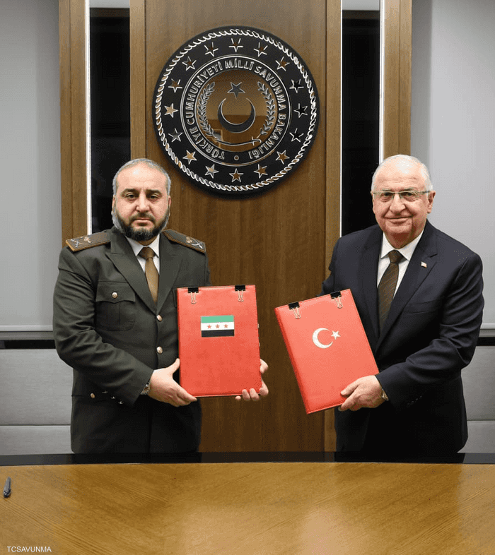تركيا وسوريا توقعان مذكرة تفاهم بشأن التعاون الدفاعي
