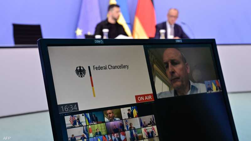 اجتماع عبر الإنترنت حضره قادة أوروبيون وزيلينسكي