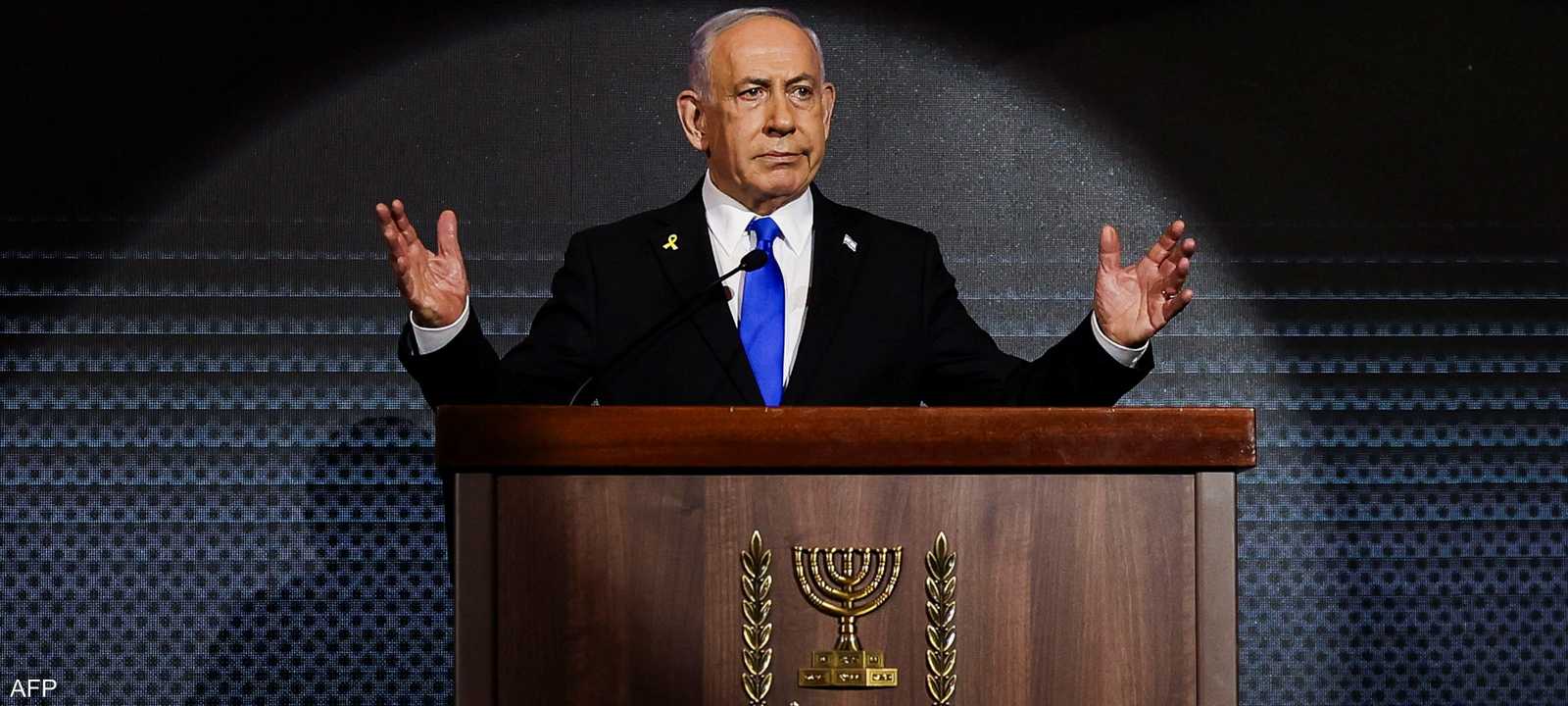 رئيس الوزراء الإسرائيلي بنيامين نتنياهو