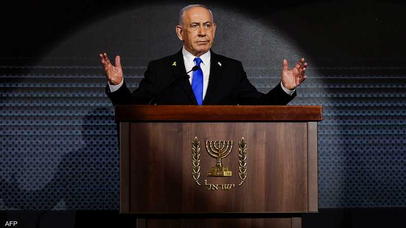 رئيس الوزراء الإسرائيلي بنيامين نتنياهو