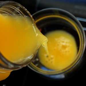 عصير البرتقال