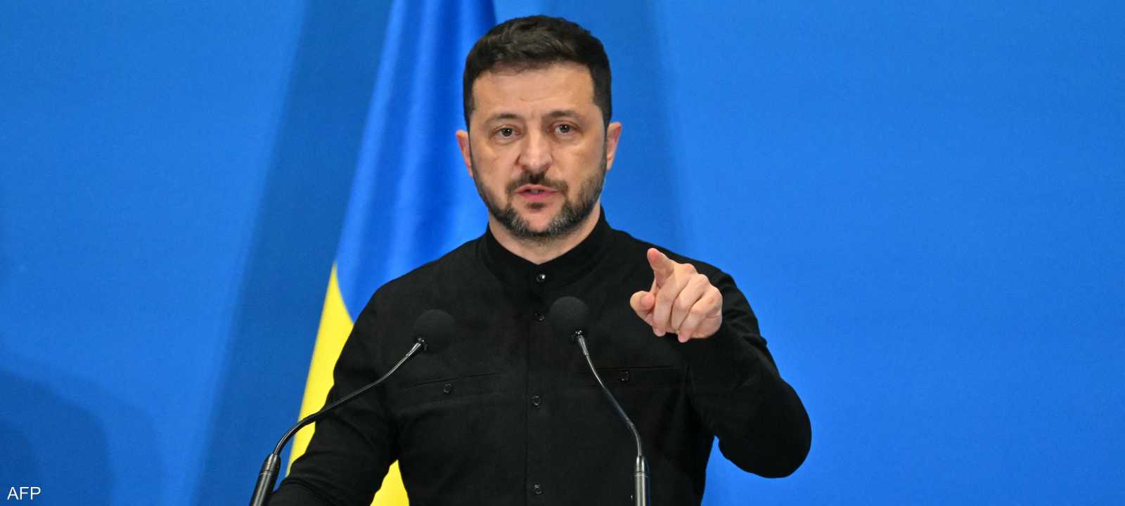 الرئيس الأوكراني فولوديمير زيلينسكي