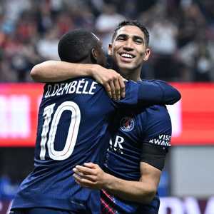 ديمبلي وحكيمي مرشحان للكرة الذهبية