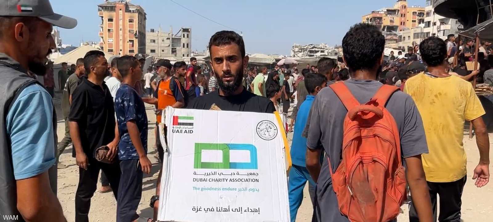 الإمارات تنفذ الإنزال الجوي الـ72 للمساعدات في قطاع غزة