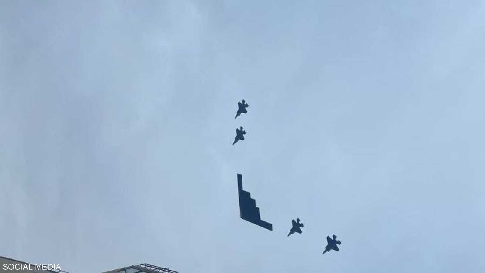 طائرات الشبح وإف 35 حلقت في سماء ألاسكا خلال استقبال بوتين