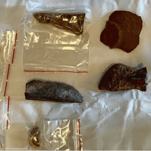 تتكون المجموعة المستردة من قطع فخارية متنوعة