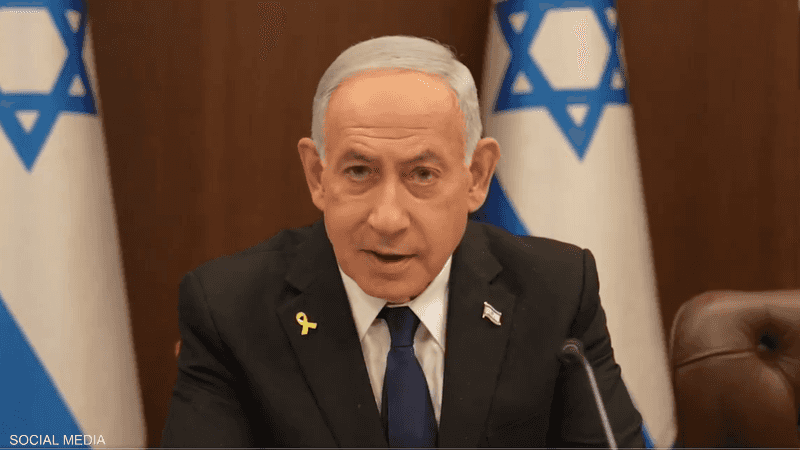 رئيس الوزراء الإسرائيلي بنيامين نتنياهو