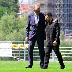 زيلينسكي والمستشار الألماني