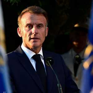 الرئيس الفرنسي إيمانويل ماكرون