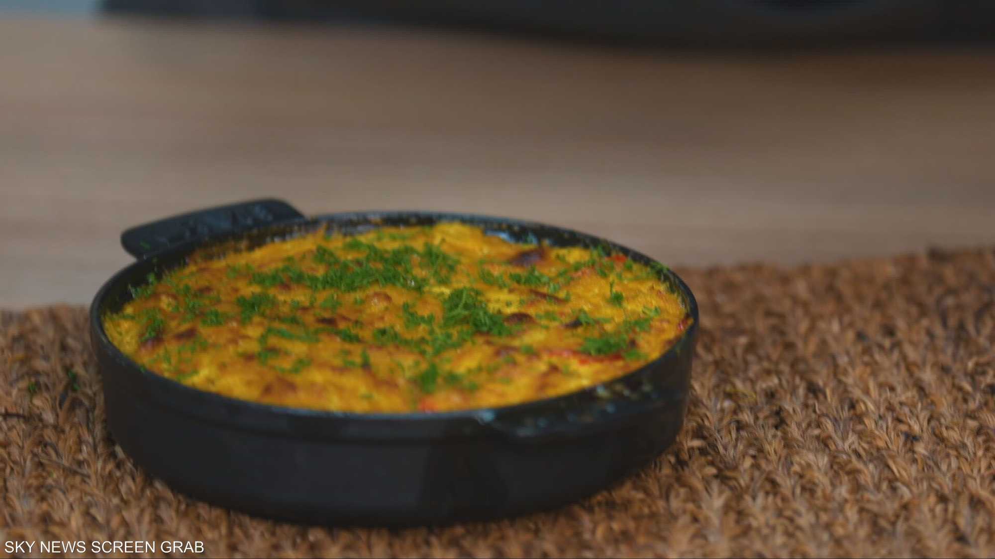 سمك السالمون بطريقة مبتكرة مع الفانيلا والكركم