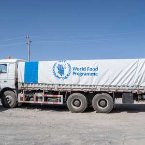 أرشيفية لشاحنة تابعة لبرنامج الأغذية العالمي