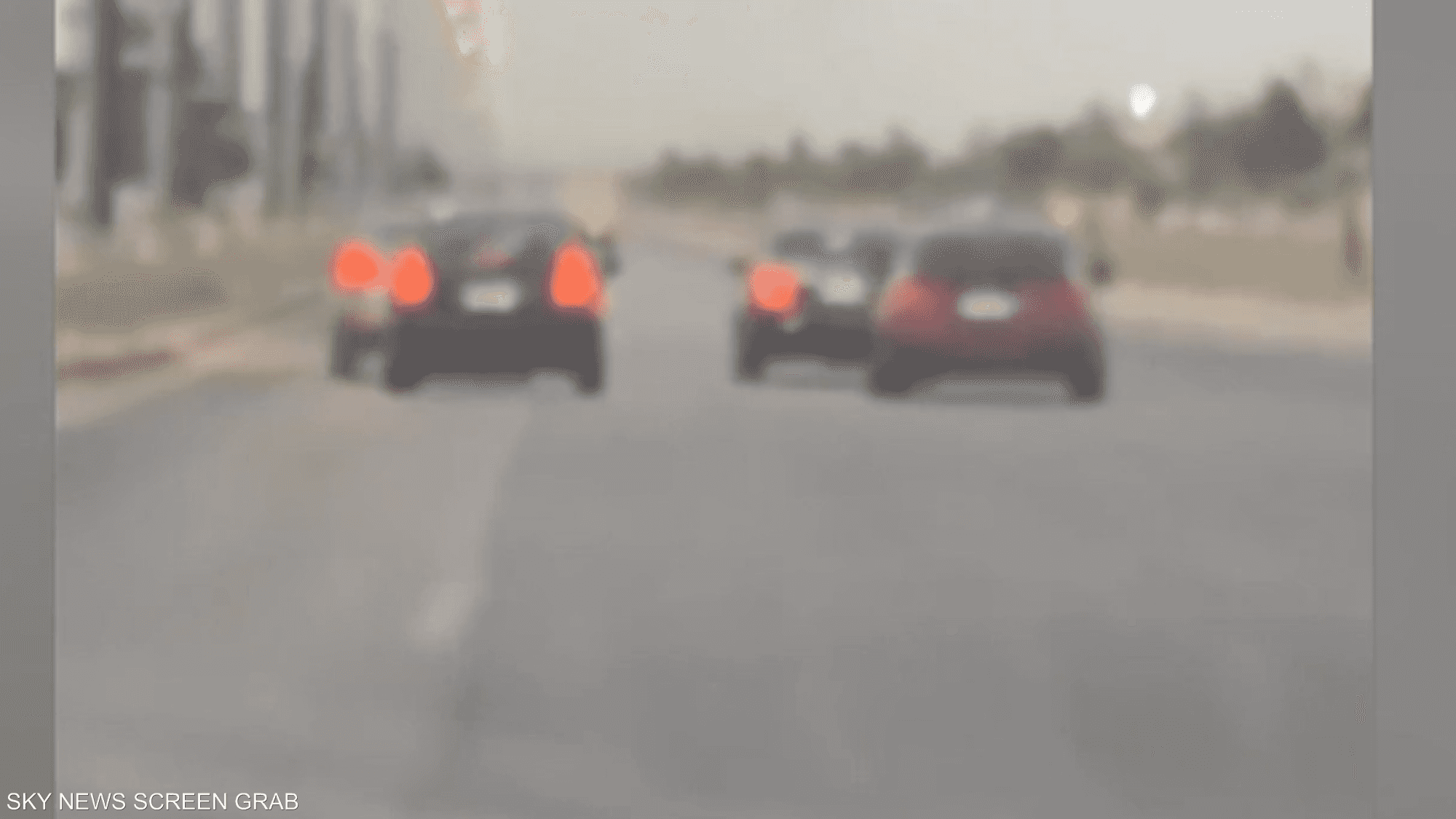 حادثة مطاردة فتاتين على طريق سريع في مصر تنتهي بكارثة