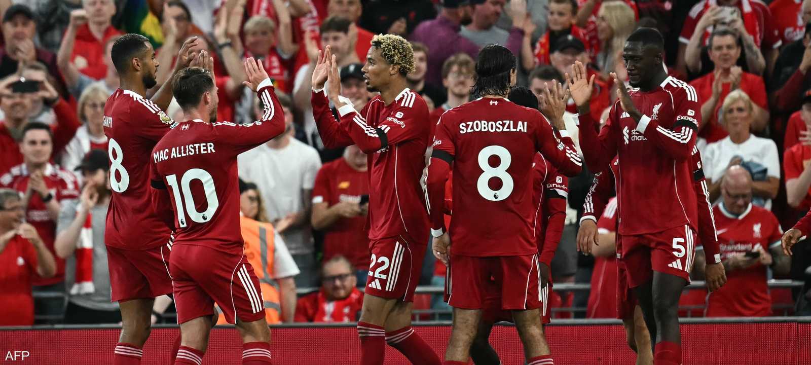 لاعبو ليفربول