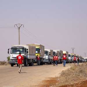 قافلة مساعدات