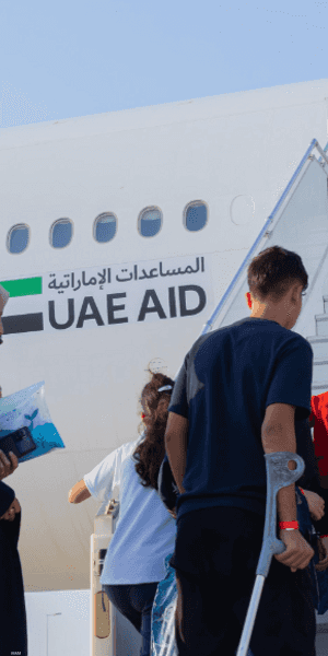 تواصل دولة الإمارات جهودها للتخفيف من معاناة سكان قطاع غزة