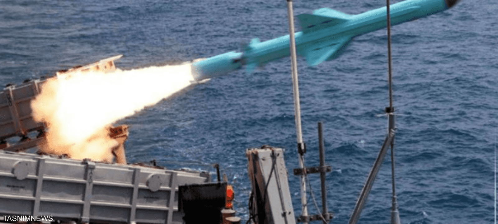 جرت المناورات في بحر عمان والمحيط الهندي