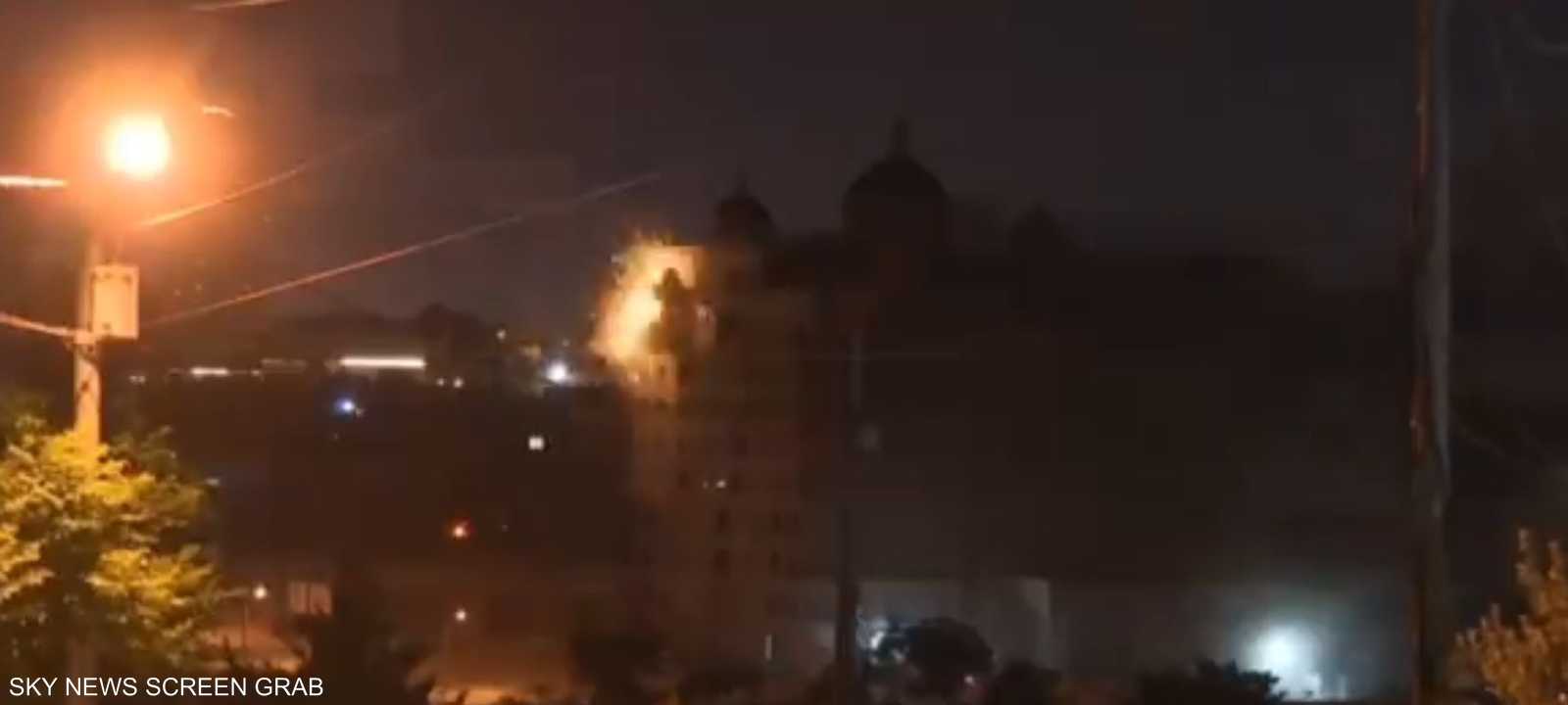 جانب من المواجهات