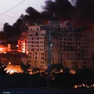 من الاشتباكات في محيط فندق لالازار