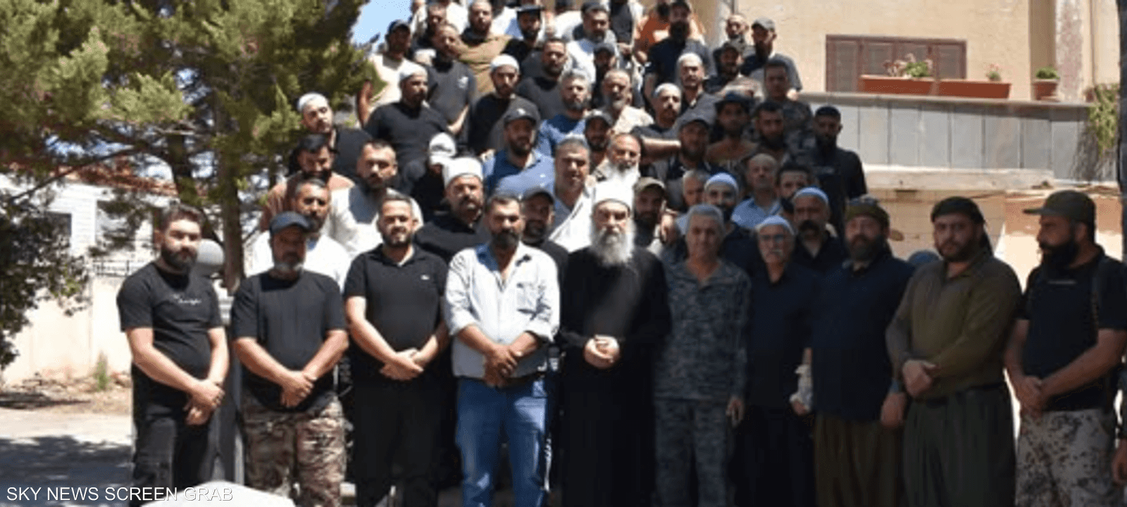 أكد البيان مرجعية الحرس الوطني للشيخ الهجري